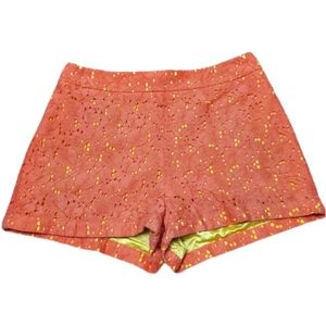 Forever 21 Exclusive salmon crochet shorts medium